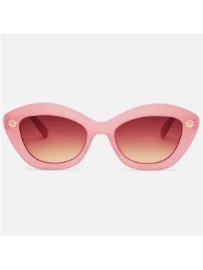 LoveShackFancy Pink Hessel Cat-Eye Sunglasses
